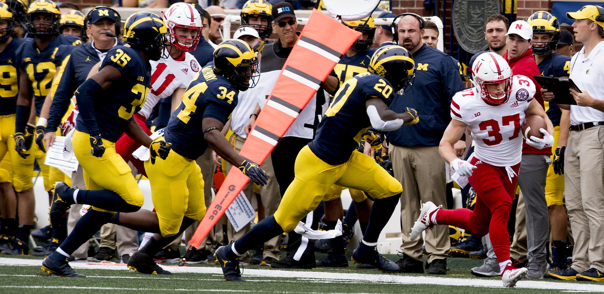 Nebraska vs. Michigan, 9/22